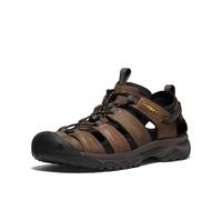 Keen Targhee 3 Closed Toe, Sandale de Sport Homme, Marron (Bison/Mulch), 42.5 EU