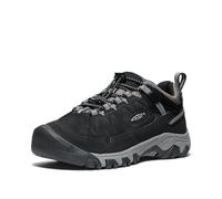 KEEN Targhee 4 Low Waterproof Chaussures de randonnée, Black/Steel Grey, 31