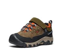 KEEN Targhee 4 Low Waterproof Chaussures de randonnée, Dark Olive/Gold Flame, 36 EU