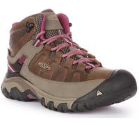 Keen Targhee Iii Wp Entraîneur Pour Hommes Marron Rose Taille UK 3-8