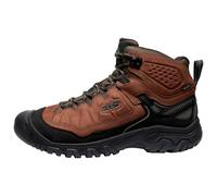 Keen - Targhee IV Mid WP Wide - Chaussures de randonnée - EU 42 - Wide - bison / black
