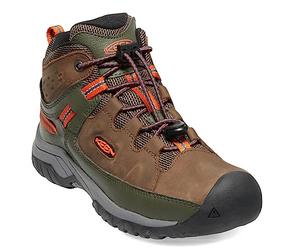 KEEN Targhee Mid, Imperméable, Botte de Randonne, Bleu Blue Nights Rooibos Tea 400, 30 EU