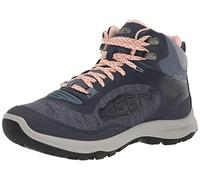 KEEN Femme Terradora Flex Mid Waterproof Botte de randonnée, Vintage Indigo/Peachy, 38.5 EU