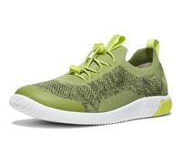 KEEN Unisex-Child KNX Knit Lace Sneakers, Iguana/Evening Primrose, 32/33
