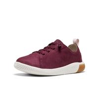 KEEN Unisex-Child KNX Lace Sneakers, Fig/Star White, 25/26