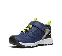 KEEN Unisex-Child Skua Waterproof Sneakers, Naval Academy/Evening Primrose, 37