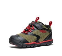 KEEN Unisex Kid's Tread Rover Waterproof Sneakers, Martini Olive Red Carpet, 7 UK