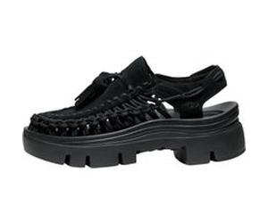 Keen Unisex Uneek Plt Tassell Black/black Taille: 40.5 | Sandales Outlet | Unisex | Le Noir