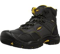 KEEN Utility Men's Logandale Waterproof Boot,Raven/Black,12 2E US