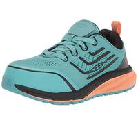 KEEN Utility Women's Minneapolis Low Composite Toe Industrial Work Sneaker Style, Black Iris/Blue Haze, 7 Wide