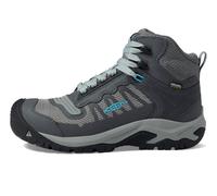 KEEN Utility Women's Reno Mid Height Composite Toe Flexible Waterproof Athletic Work Boots, Magnet/Ipanema, 11