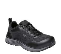 KEEN Utility Women's Sparta 2 Low Alloy Toe Industrial Work Sneakers, Steel Grey/Black, 11