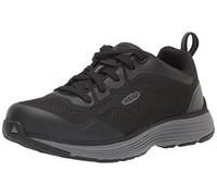 KEEN Utility Women's Sparta 2 Low Alloy Toe Industrial Work Sneakers, Steel Grey/Black, 8.5