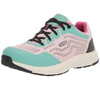 KEEN Utility Women's Sparta 2 Low Height Alloy Toe Industrial Work Sneakers, Barely Pink/Black, 5.5