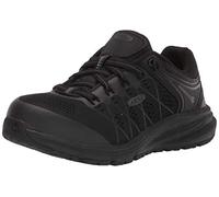 KEEN Utility womens Vista Energy Low Sneakers Composite Toe Work Construction Shoe, Black/Raven, 10 US