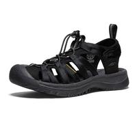 KEEN Whisper, Sandales de Randonnée Femme, Noir/Gris (Black/Magnet), 38 EU