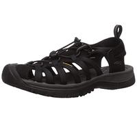 KEEN Whisper, Sandales de Randonnée Femme, Noir/Gris (Black/Magnet), 26 EU