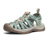 KEEN Women's Whisper Sandal, Granite Green Peach Parfait, 37 EU