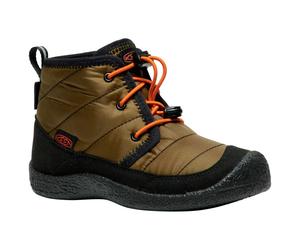 Keen - Youth Howser II Chukka WP - Chaussures d'hiver - EU 35 - dark olive / gold flame