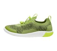 KEEN Unisex-Child KNX Knit Lace Sneakers, Iguana/Evening Primrose, 32/33