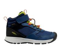 Keen - Youth's Skua Mid WP - Chaussures de randonnée - EU 35 - naval academy / rogue green