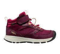 Keen - Youth's Skua Mid WP - Chaussures de randonnée - EU 39 - fig / peach fuzz