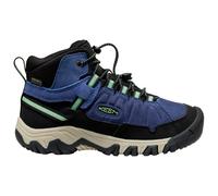 Keen - Youth's Targhee IV Mid WP - Chaussures de randonnée - EU 32/33 - skipper blue / hemlock