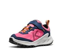 KEEN Zionic Chaussures de randonnée basses imperméables tout terrain faciles à enfiler, Naval Academy/Pink Lemonade, 13 US Unisexe Petit Enfant