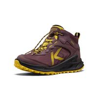 KEEN Zionic Mid Bottes de randonnée imperméables unisexes pour enfant, Huckleberry Mangue Menthe, 9 UK