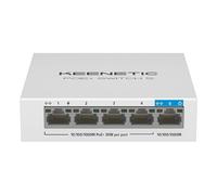 Keenetic Commutateur Gigabit 5 ports avec 4 ports PoE+ et budget énergétique de 60 W