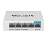 Commutateur Gigabit 5 ports avec 4 ports PoE+ et budget énergétique de 60 W