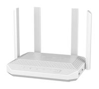 Keenetic Routeur Hero (KN-1012) Wi‑Fi 6 AX3000 double bande maillé Multi‑Gigabit 4 ports Blanc