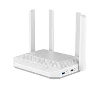Keenetic Hero Routeur multi-Gigabit Wi-Fi 6 maillé AX3000 avec un commutateur intelligent 4 ports Gigabit et 1 port 2.5 Gigabit, port combo SFP, ports USB 2.0 et 3.0