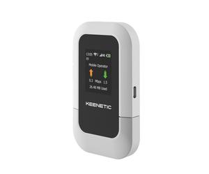 Keenetic KN5110 Hotspot Mobile Portatif 4G WiFi 6 Avec Écran Roamer