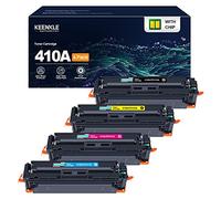 KEENKLE 410A Compatible Cartouche de Toner Remplacement pour CF410A CF410X 410X CF411A CF412A CF413A pour Color Laserjet Pro MFP M477fdw M477fnw M477fdn M377fdw M452dn M452nw M452dnw (4-Pack)