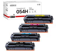 KEENKLE 054H 054 Cartouche de Toner Remplacement pour Canon 054H Toner pour Canon i-SENSYS LBP623Cdw LBP621Cw MF644Cdw MF642Cdw MF640C (Noir Cyan Magenta Jaune, 4-Pack)