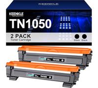 KEENKLE TN1050 Cartouche de Toner Compatible pour Brother TN-1050 pour DCP-1510 DCP-1512 DCP-1610W DCP-1612W MFC-1810 MFC-1815 MFC-1910W MFC-1915W HL-1110 HL-1112 HL-1210W HL-1212W (2 Noir)