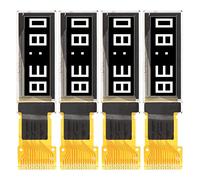 Keenso 0.91in Module D'affichage, Design Fin et Flexible (White) | Lot de quatre, Interface SPI, Économie d\'énergie, Affichage clair