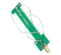 Keenso 1,6 G 4 Bras D'antenne Hélicoïdale avec Polarisation Circulaire du Jet Large pour Le Positionnement par Satellite (Green)