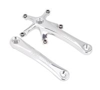 Keenso 1 Paire 170 MM Ensemble de Bras de Pédalier, Bras de Manivelle de Vélo en Alliage d'Aluminium Simple Pédalier Vélo Manivelle Pièces de Réparation Accessoire(Éclater)