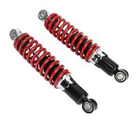 Keenso 1 paire d'amortisseurs de suspension pour moto 250 mm Amortisseurs de suspension pour 50 Dirt Pit Bike ATV Go Kart Amortisseurs et supports