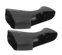 Keenso 1 Paire de Manchon en Silicone de poignée de Frein antidérapant, Manchons de poignée de Levier de Frein de vélo Housse de Protection pour vélo de Route ST-4700/5800/6800(Noir)