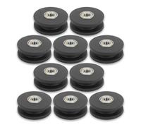 Keenso 10 pièces 50mm roulement en Nylon poulie Roue Fitness roulement poulie Roue Remplacement équipement de Gymnastique à Domicile Accessoires de Machine Exercice Accessoire de Musculation
