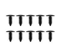 Keenso 100pcs Rivet en Plastique, Agrafes Universelles de Garniture de Porte de Voiture Attache de Fixation de Retenue Clip de Pare-chocs Clips de Goupille