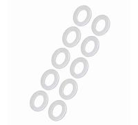 Keenso 10pcs Joints de rondelle de Bouchon de vidange d'huile,14MM Etanche Garnitures de Rondelle en Aluminium pour Moteur 94109-14000