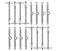 Keenso 16pcs / Set T Bar de Soupape de Soupape Boulons de Couverture Kit de Maintien, de Couverture de Vanne de Voiture de Voiture Remplacement du Kit de Maintien pour SB 265 283 302