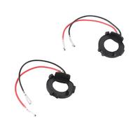Keenso 2 Pcs H7 Adaptateurs de Support, Adaptateur de Base de Phare LED Support de Lampe Support de Retenue en Plastique