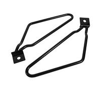 Keenso 2 × Support de sacoches Moto Supports pour 1set Montage Moto(Noir)-Ecarteur Sacoche