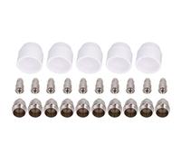 Keenso 25 PCS CUTTER CONSUMATION MATÉRIAL MATÉRIAU CUPPORT MATÉRIAU CUPPORT-MUSE-Electrode Kit pour L'opérateur de la Machine de Coupe P-80