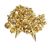 Keenso 25 Pièces écrou à Rivets de Lèvre de Roue, écrou à Rivets de Jante de Roue Aspect élégant Installation Facile écrou à Rivets à Lèvres de Jante de Roue pour Roues avec Faux Rivets